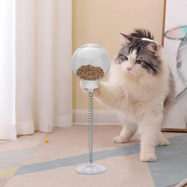 PawTreat - Teasing Feeder Toy for Playful Cats