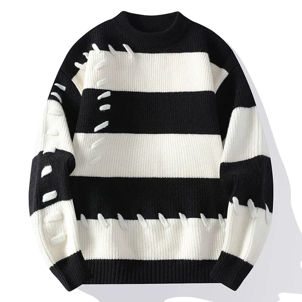 Cosimo - High Street Patch Knitted Sweater