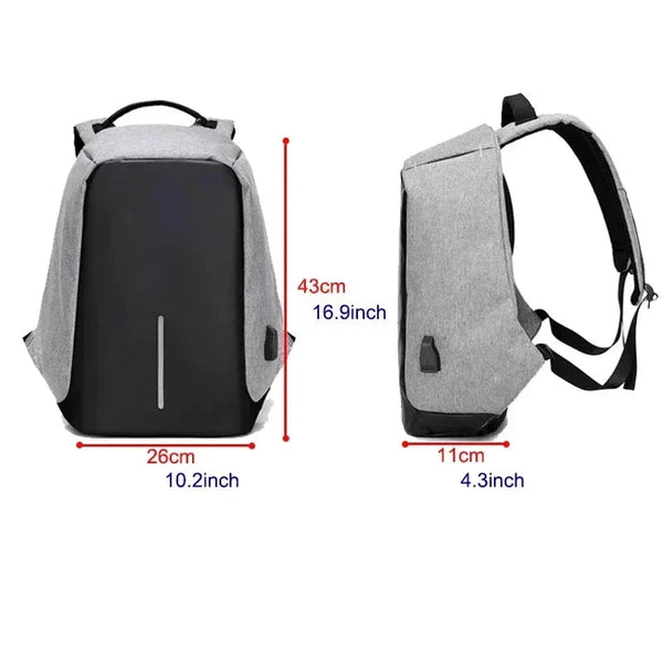 Chris - Anti-Theft Travel Laptop Backpack