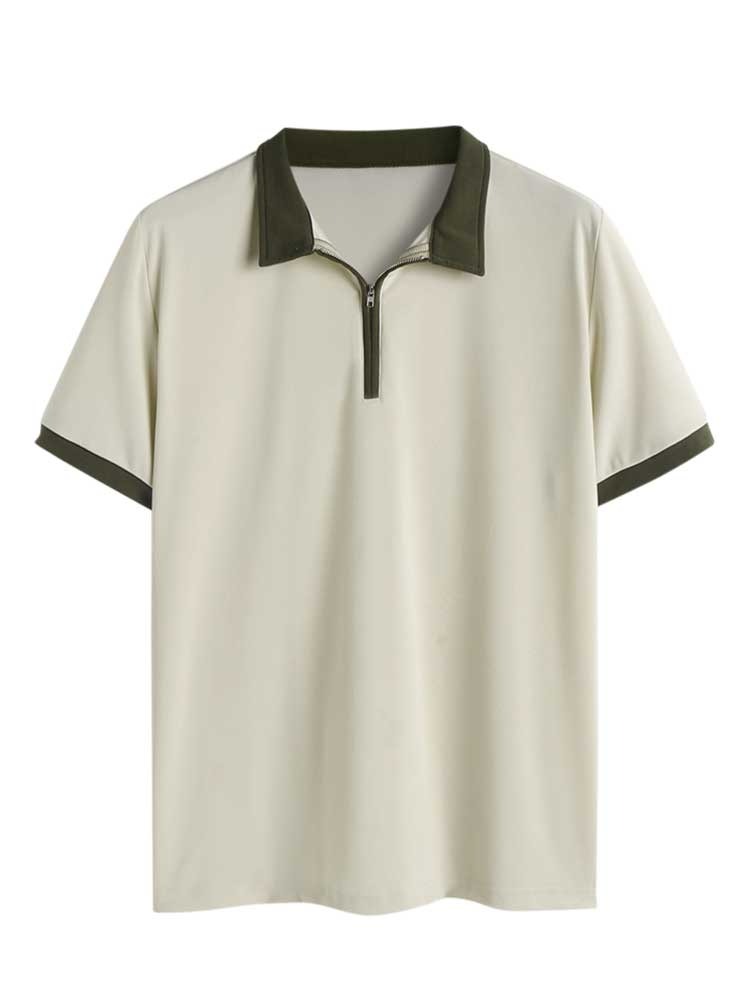 Murdok - Zipper Polo Shirt for Men