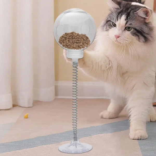 PawTreat - Teasing Feeder Toy for Playful Cats