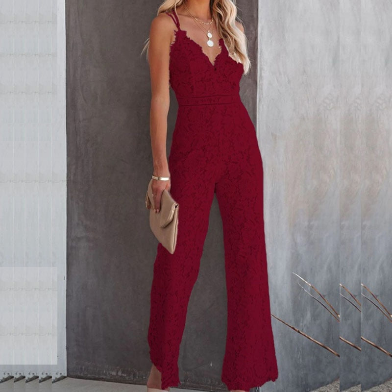 Sarai - Lace Jumpsuit for Women