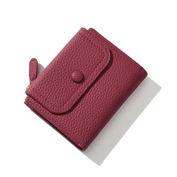 Joanna - Short Snap Closure Mini Travel Wallet