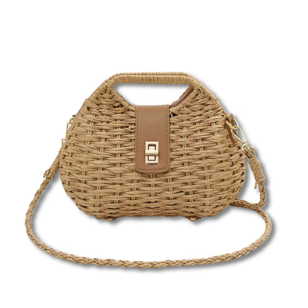 Nette -  Women's Elegant Woven Crossbody Sling Handbag