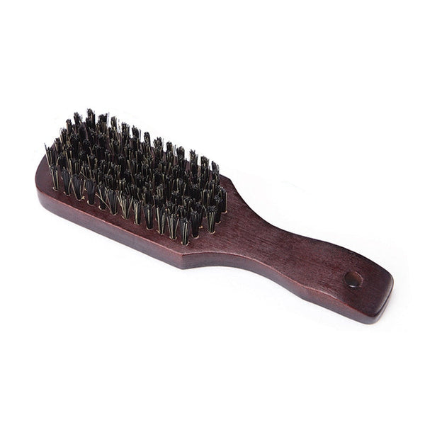 GroomMaster - Hair and Beard Brush - Smooth, Tangle-Free Styling