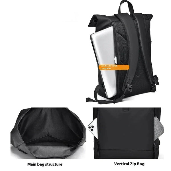 Lino - Large Capacity Waterproof Stylish Laptop Travel Backpack