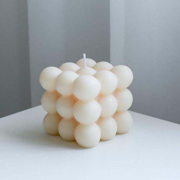 BubbleGlow Candle – Stylish & Calming – Perfect for Relaxation and Ambience