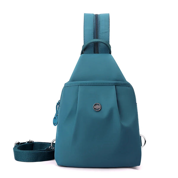 Kathy - Water-Resistant Crossbody Sling Bag Convertible Backpack