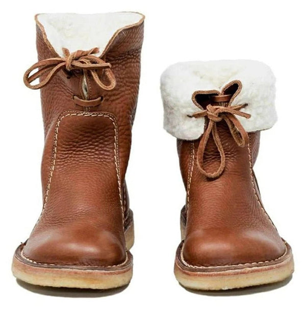 Myla - Waterproof Boots With Wool Lining