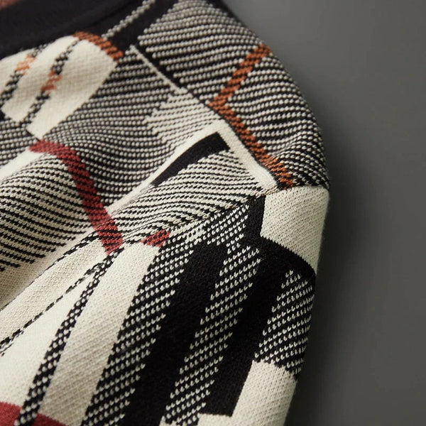 Tristan | Patterned Weave Cardigan