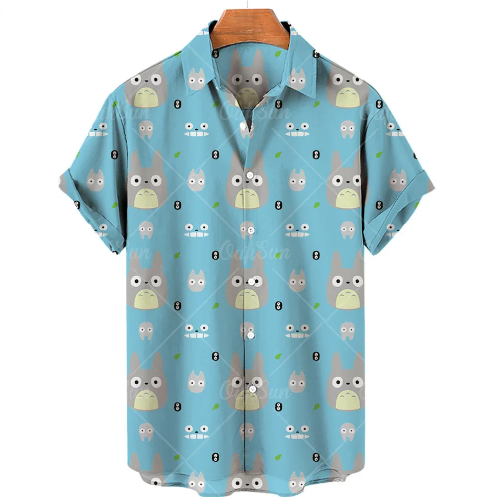 Mateo - Casual Beach Print Short Sleeve Shirt