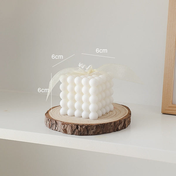 BubbleGlow Candle – Stylish & Calming – Perfect for Relaxation and Ambience