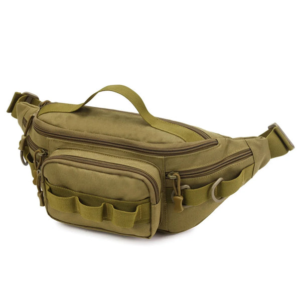 Leo - Outdoor Fishing Crossbody Waist Bum Bag with Molle System