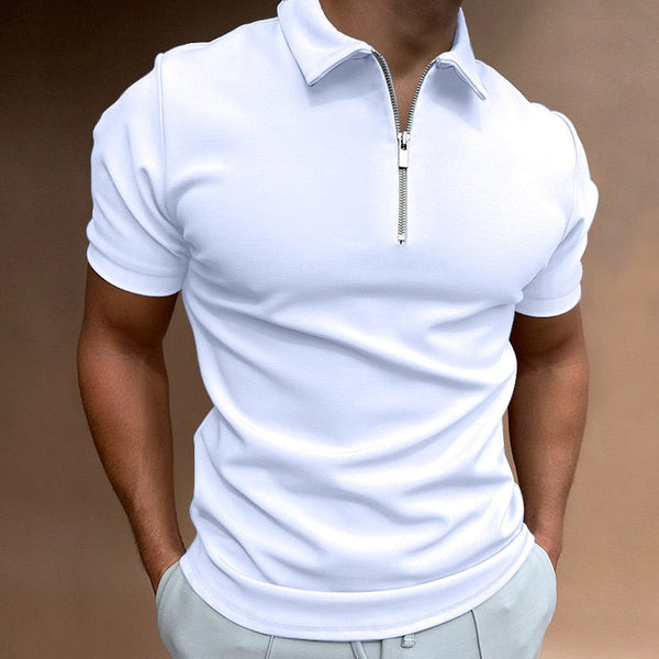 Jerry - Unique Zip-Up Men's Polo