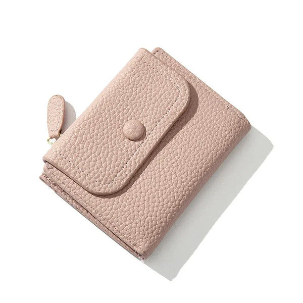 Joanna - Short Snap Closure Mini Travel Wallet