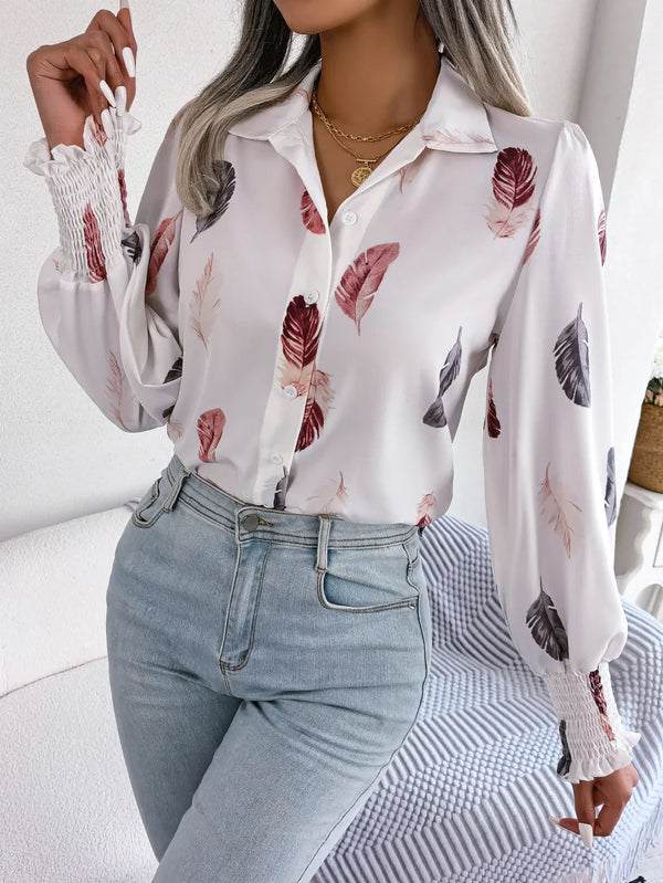 Salma - Floral Print Blouse