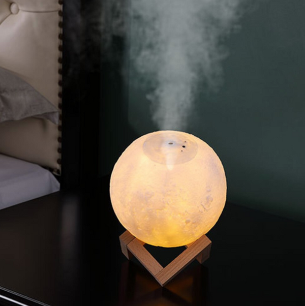 Selene Moon Lamp – Magical Night Light & Air Moisturizer – Stress Relief