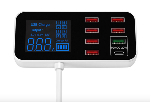 PowerHub - Multi USB Charger - Charge Multiple Devices Simultaneously, Fast & Efficient