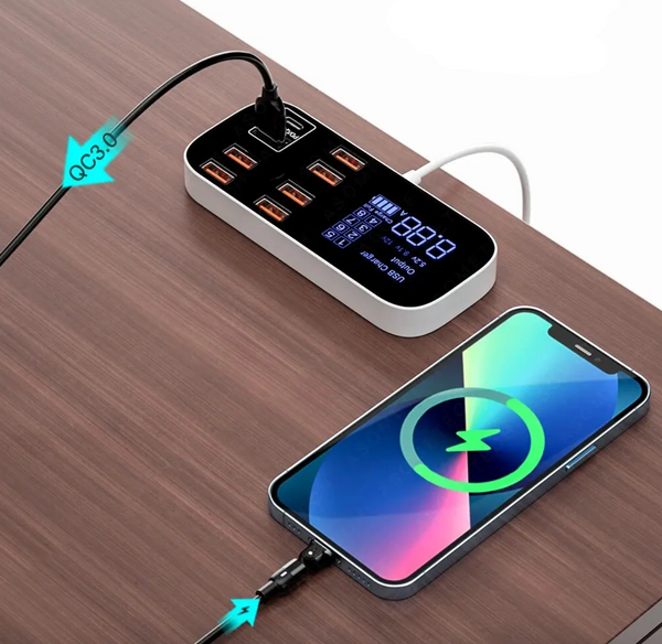 PowerHub - Multi USB Charger - Charge Multiple Devices Simultaneously, Fast & Efficient