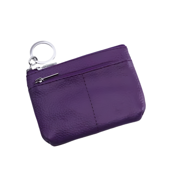 Olive - Compact Travel Pouch Wallet with Key Holder