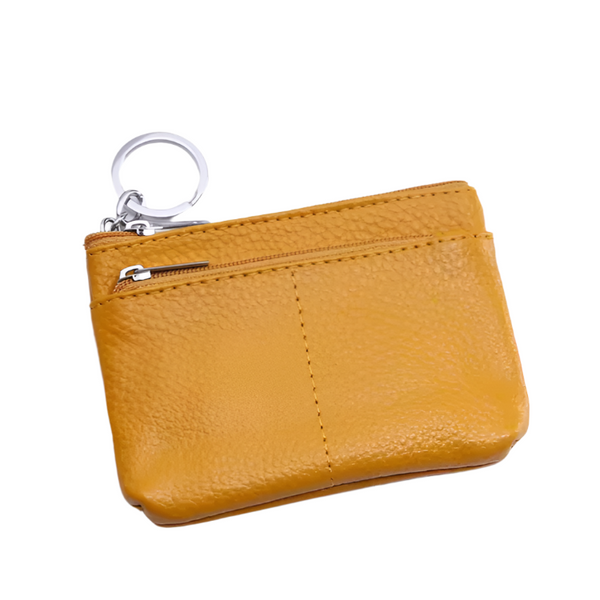 Olive - Compact Travel Pouch Wallet with Key Holder