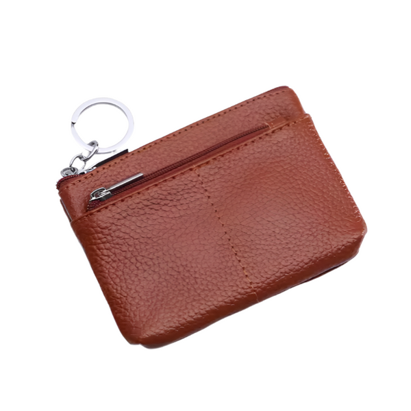 Olive - Compact Travel Pouch Wallet with Key Holder