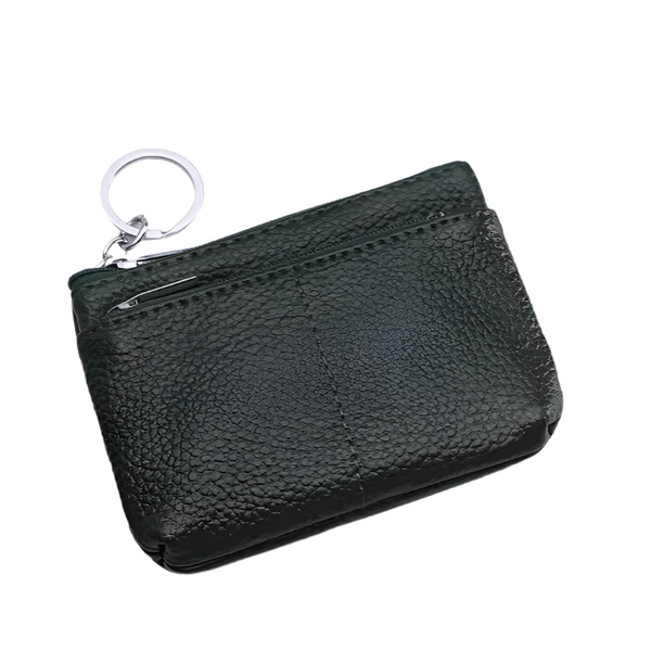 Olive - Compact Travel Pouch Wallet with Key Holder