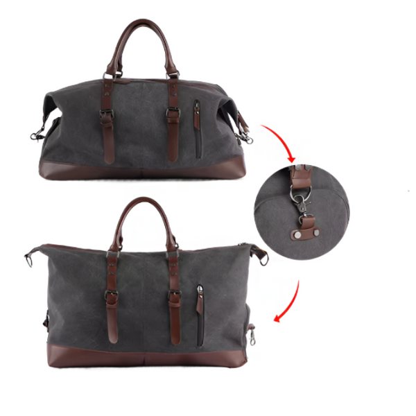 Adventurer -  Vintage Style Travel Duffle Bag