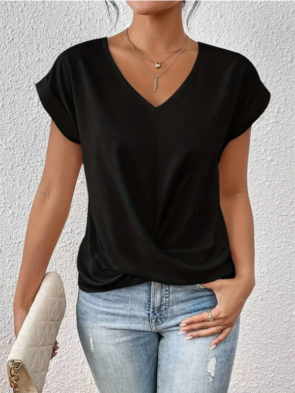 Kindred - Draped V-neck Shirt