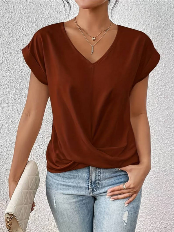 Kindred - Draped V-neck Shirt