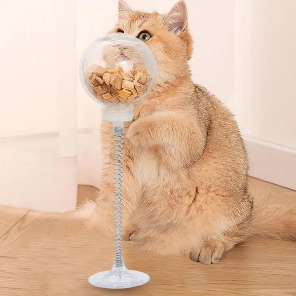 PawTreat - Teasing Feeder Toy for Playful Cats