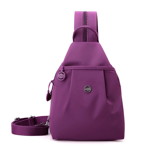 Kathy - Water-Resistant Crossbody Sling Bag Convertible Backpack