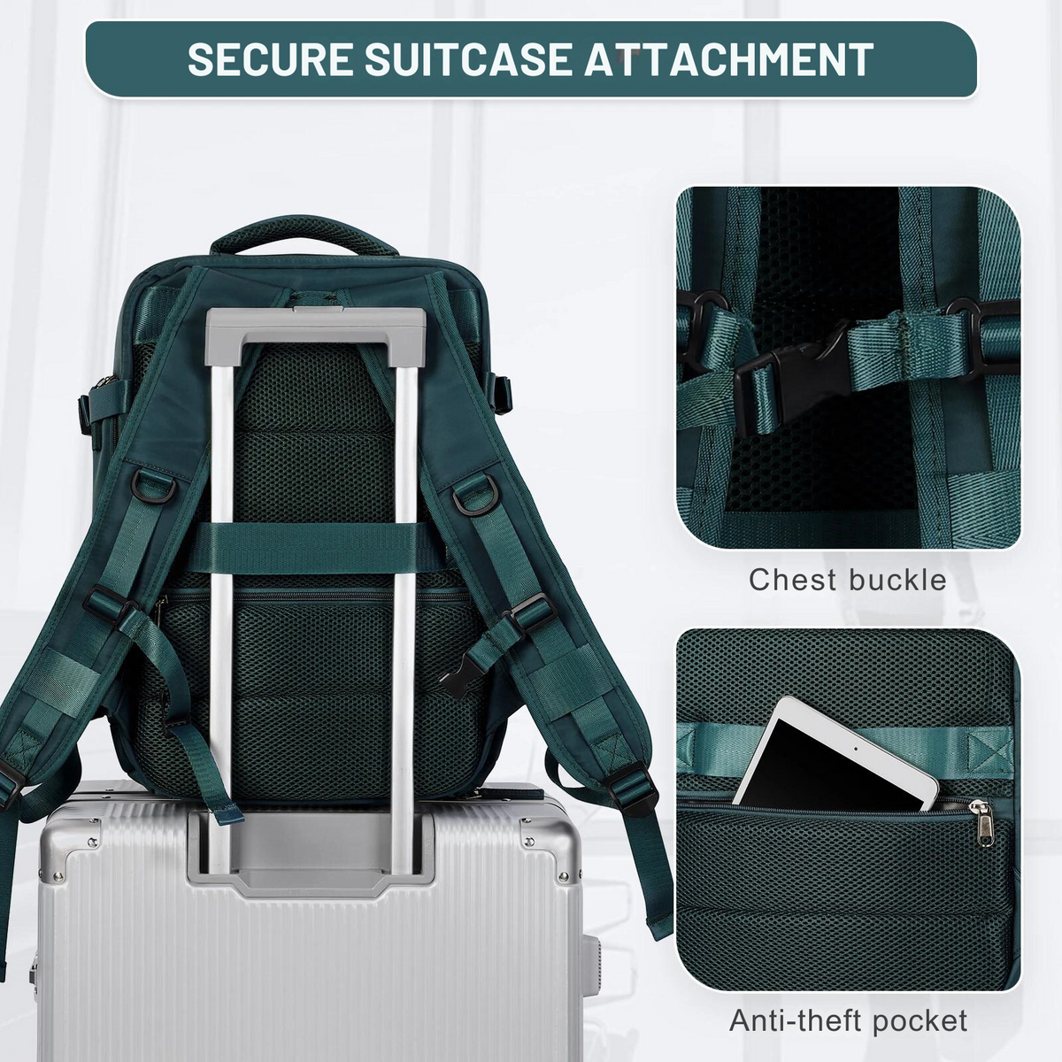 Wander - Expandable Carry-On Backpack