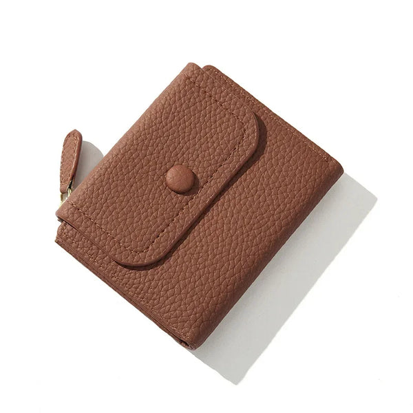 Joanna - Short Snap Closure Mini Travel Wallet