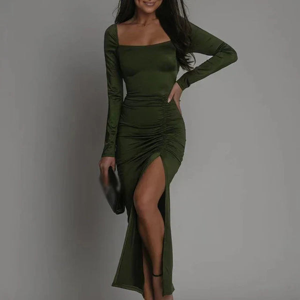 Aaliyah -Cross-Shaped Backless Dress