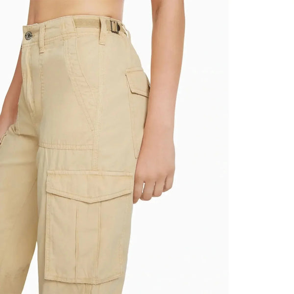 Milly - Adjustable Waist Cargo Pants