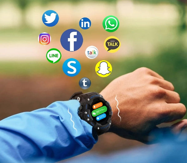 Multifunctional Smartwatch for Fitness & Function