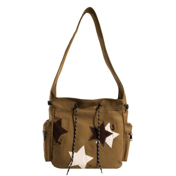 Leslie - Star Crossbody Messenger Bag