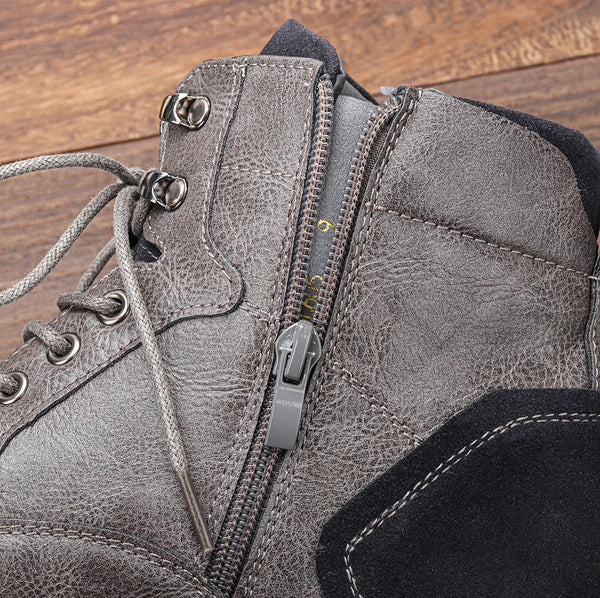 Harold - Rugged Lace-Up Boots for Men - Durable & Stylish