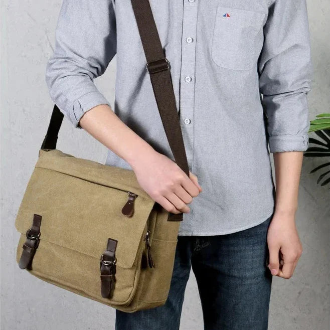 Vengie - Rugged Men's Crossbody Messenger Bag