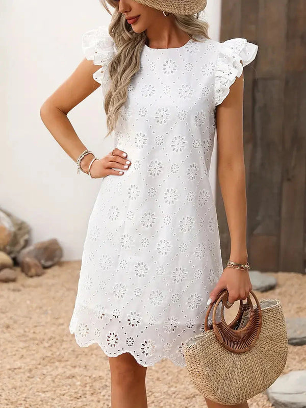 Floriana - Elegant Sleeveless Boho Dress