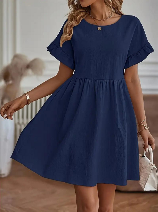 Aleli - Casual Shirt Mini Dress