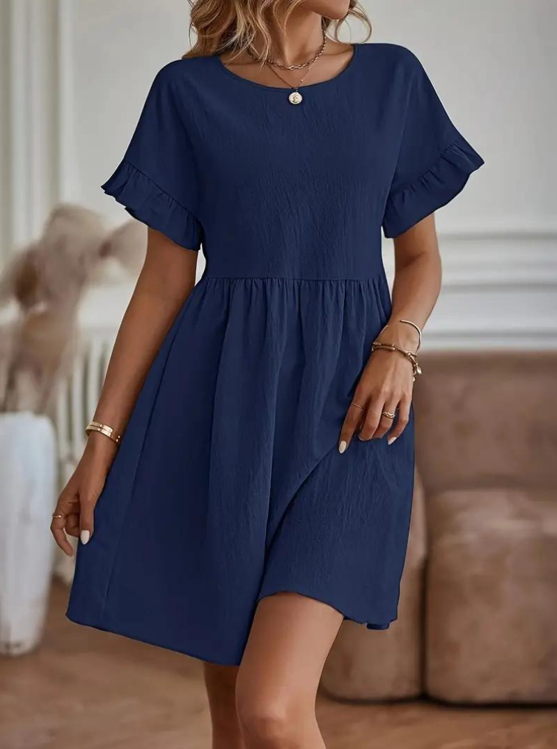 Aleli - Casual Shirt Mini Dress