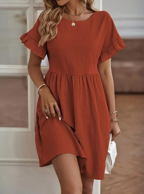 Aleli - Casual Shirt Mini Dress