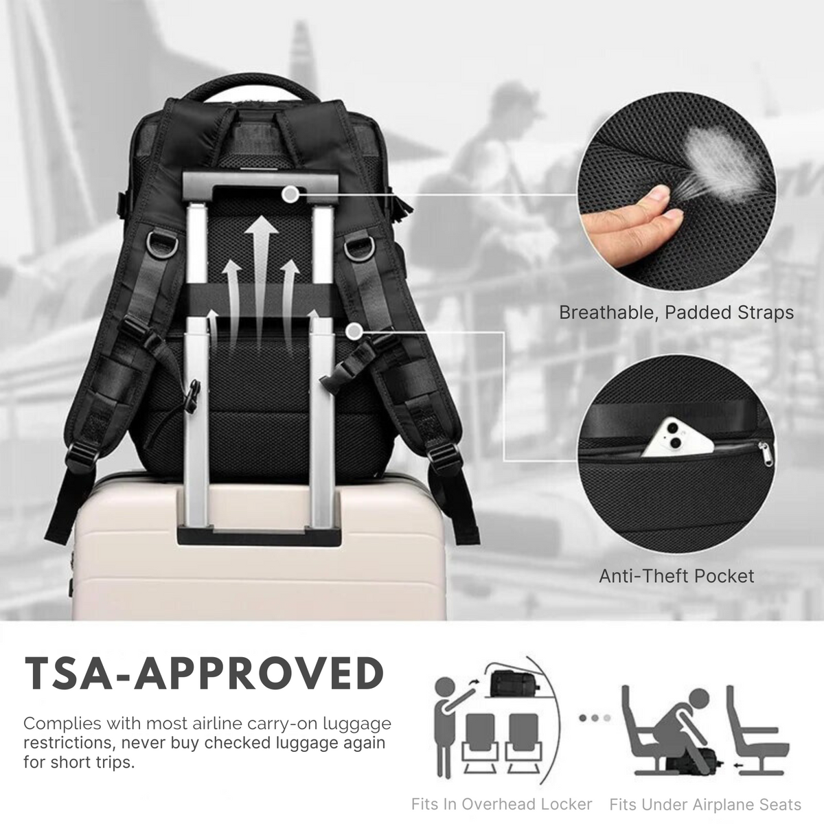 Wander - Expandable Carry-On Backpack