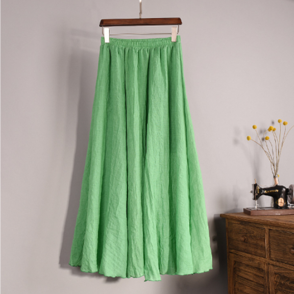 Jheara - Women's Midi Pleated Skirts