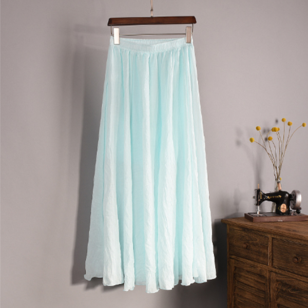 Jheara - Women's Midi Pleated Skirts