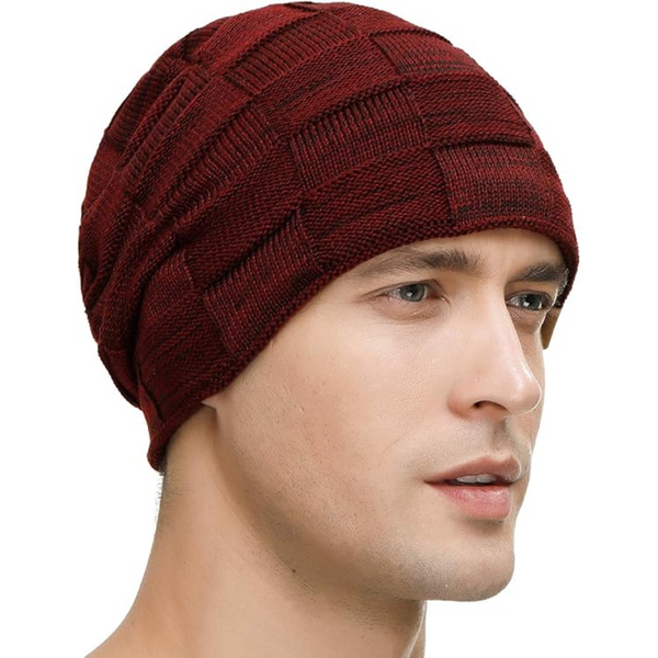 Jordan - Slouchy Knitted Beanie - Laid-Back & Insulated