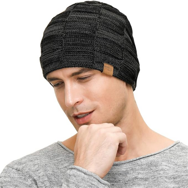 Jordan - Slouchy Knitted Beanie - Laid-Back & Insulated