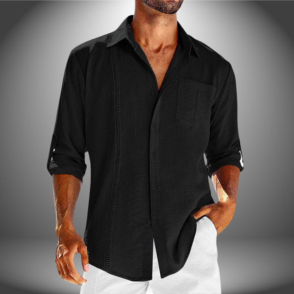 Melvin - Elegant Men's V-Neck Tops